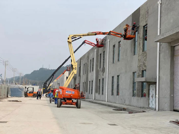 一线探营丨博鱼app官网为工地复工按下“快进键”