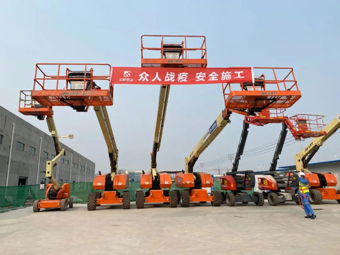 一线探营丨博鱼app官网为工地复工按下“快进键”